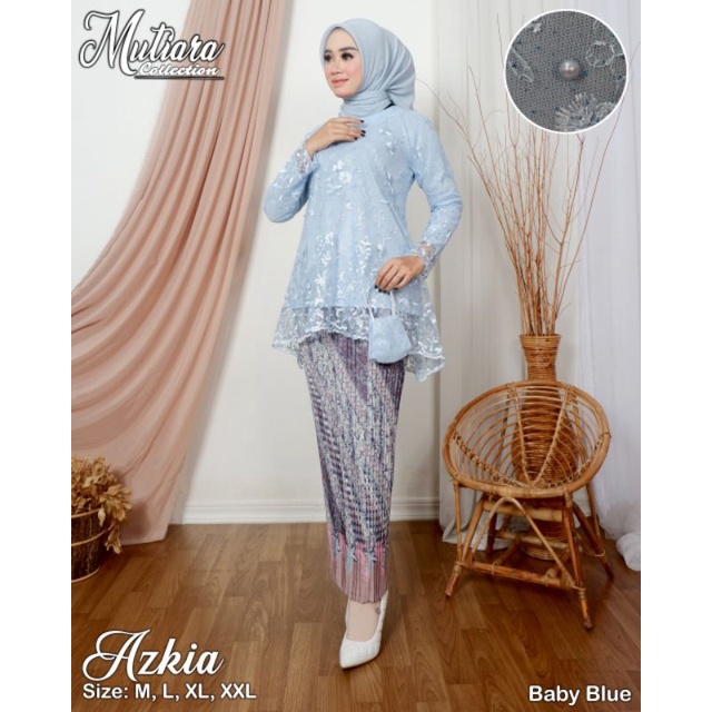 KEBAYA MODERN//KEBAYA ORIGINAL//BLOUSE AZKIA//By Mutiara Collection