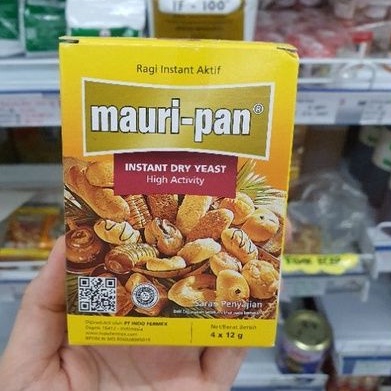 

mauripan ragi instan sachet 4x12gr