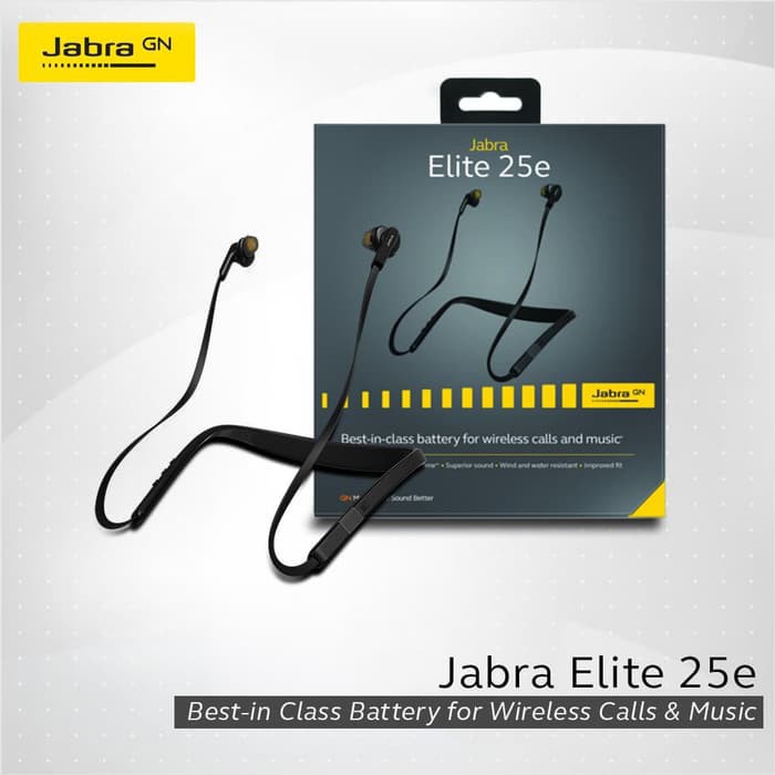 Jabra Elite 25e Bluetooth Headset / Headset Bluetooth Jabra