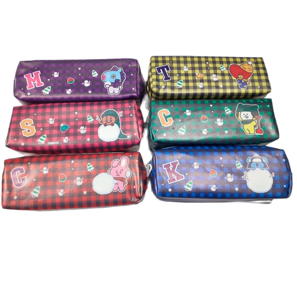 

ROYALSTATIONERY - KOTAK PENSIL KARAKTER KARTUN KOTAK KOTAK / POUCH / TEMPAT PENSIL. MURAH