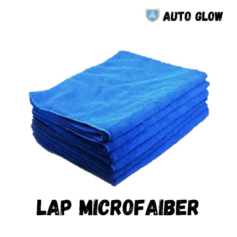 [COD] KAIN LAP MICROFIBER SERBAGUNA 25X25 150 GSM KAIN LAP PENGKILAP MOBIL &amp; MOTOR BY AUTO GLOW