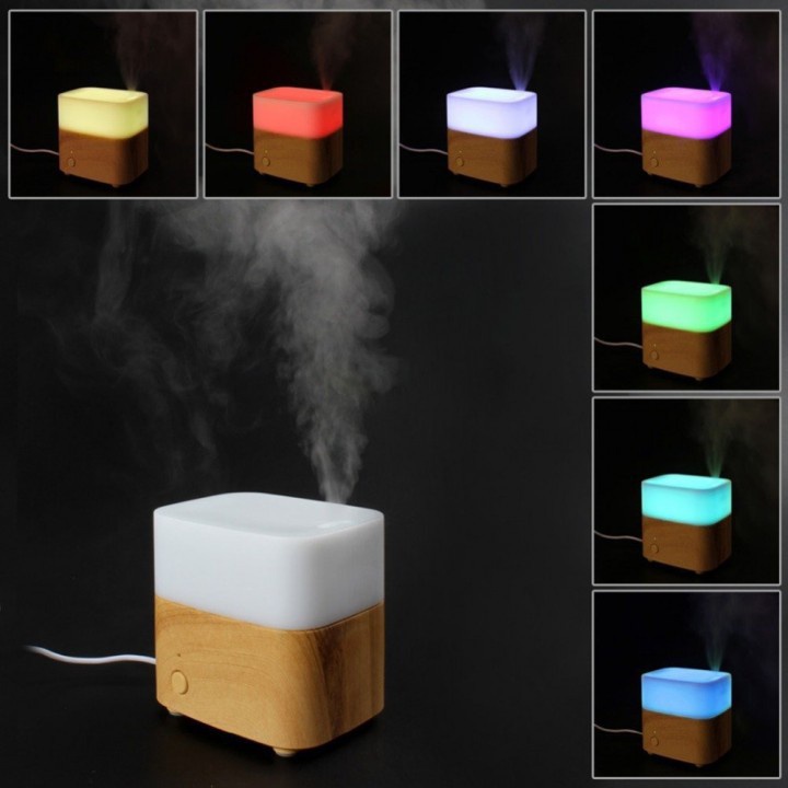 239 H41 - Humidifier Essential Oil Diffuser Air Purifier LED Light 120ml