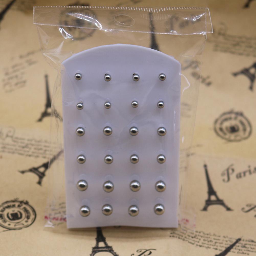 Tk Rak Stand Display Organizer 24 Lubang Holder Perhiasan Anting Tusuk