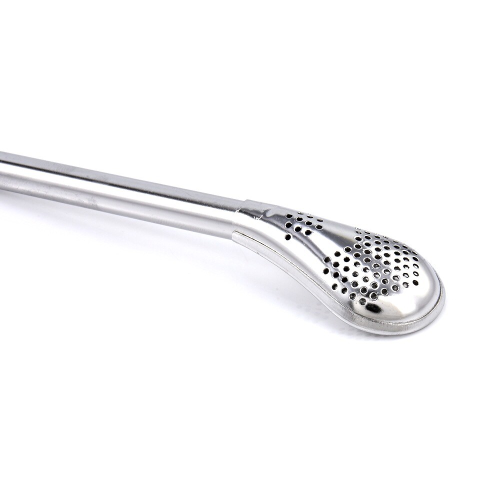 Sedotan Stainless Steel Sendok Reusable