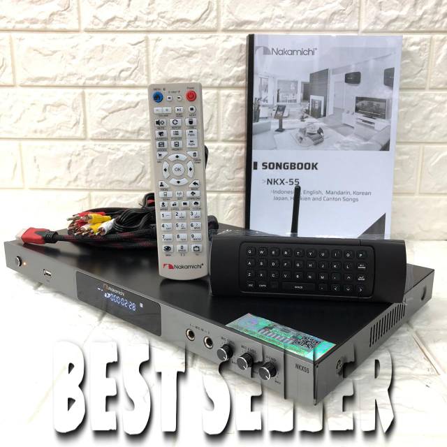 DVD Player NAKAMICHI Original Karaoke NKX 55 HDD 2 TB