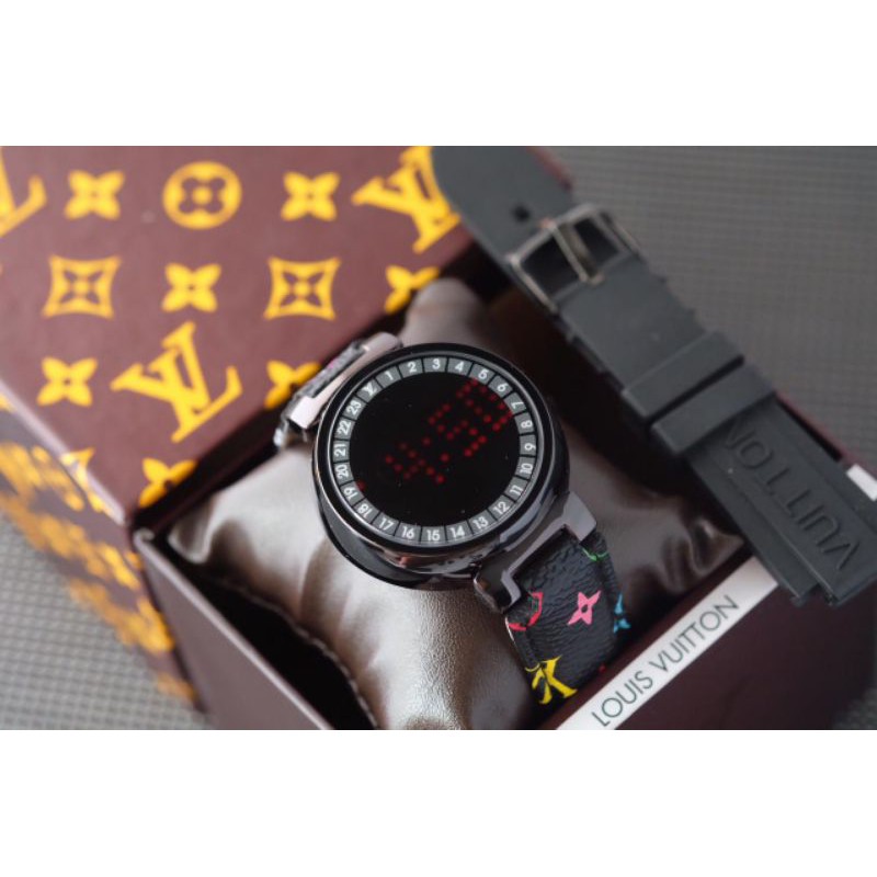Jam Tangan Wanita Branded Lv 3621 Free Strap Box Exlusive
