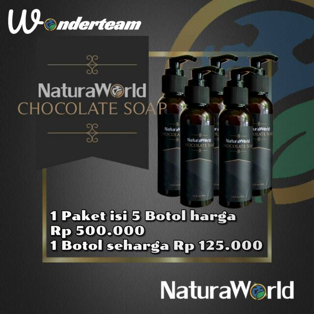 

NaturaWorld Chocolate Soap