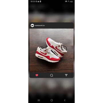 Nike air max 1 varsity red ultra