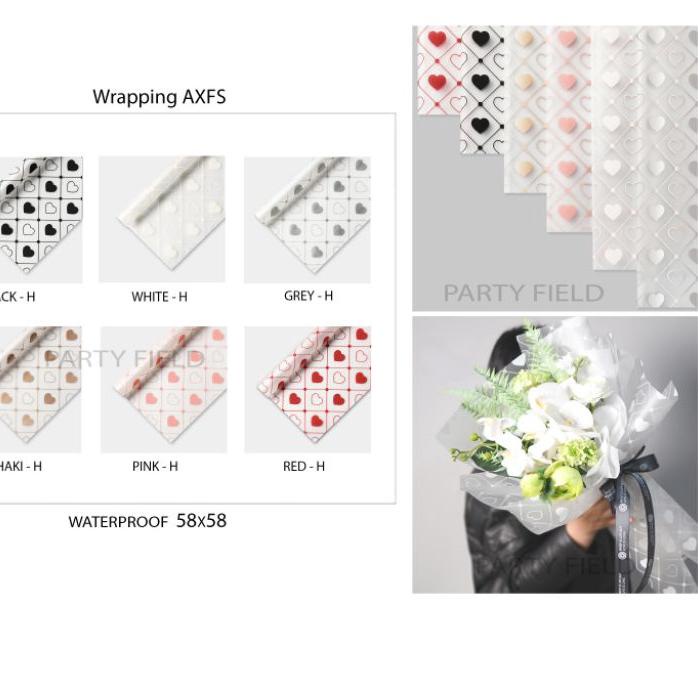 

Terkini ❊ [1PAK/20PCS] AXFS kertas bunga / flower wrapping paper++