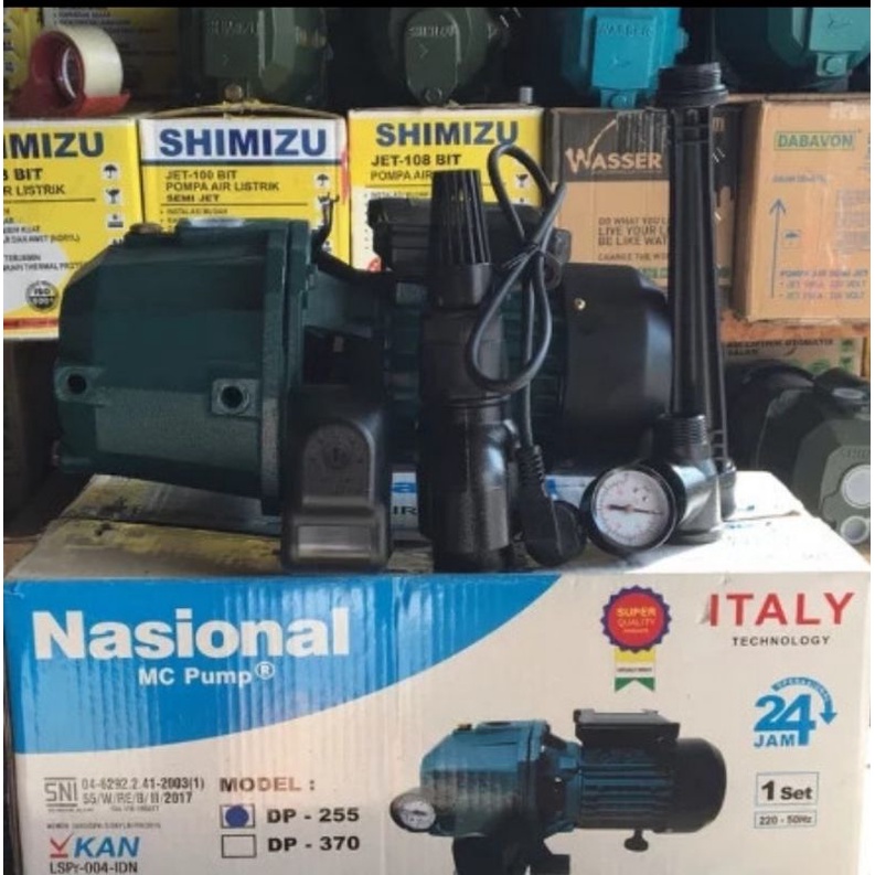 jet pump semi National 255 tanpa Tabung