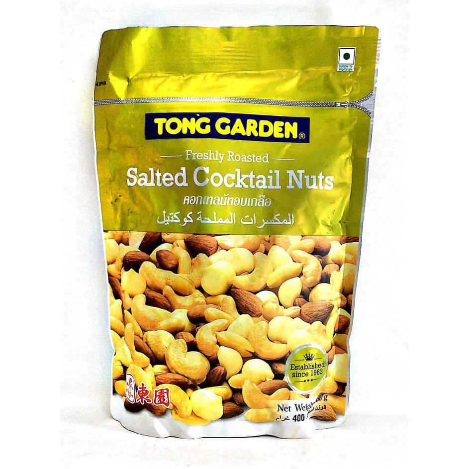 

#HANDCARRY Tong Garden Salted Cocktail Nuts 400g - UFOHCR2446