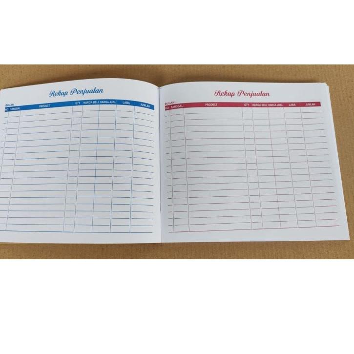 

(X39) BUKU REKAP PENJUALAN OLSHOP MURAH