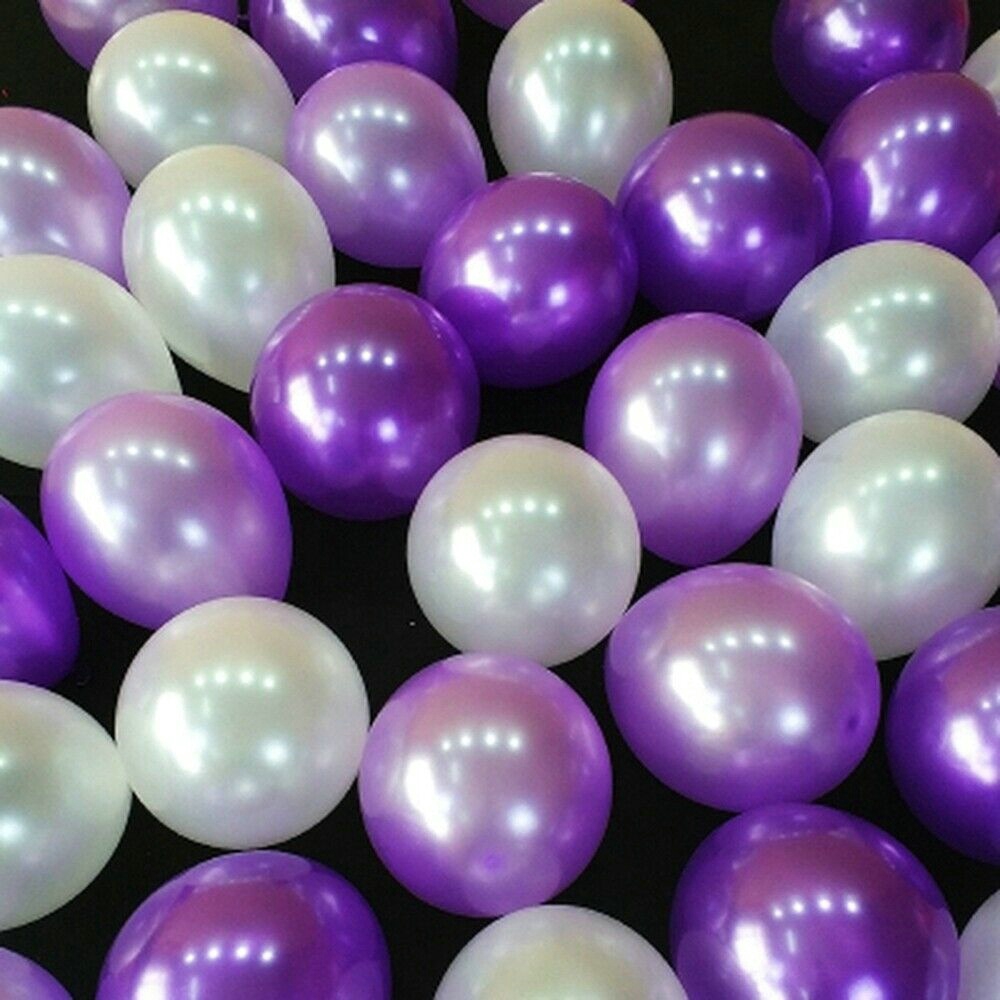 Cod Qipin 30pcs Balon Latex Bulat 10 Inci Untuk Dekorasi Pesta