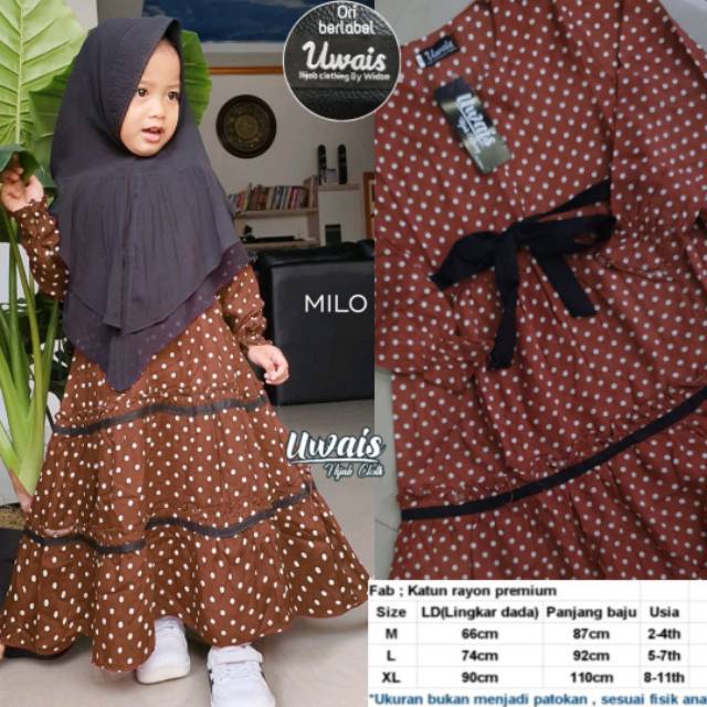 Gamis kids ORI dari Uwais