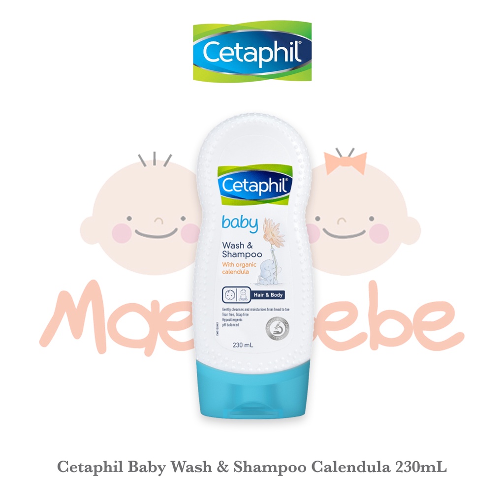 Cetaphil Baby Wash &amp; Shampoo With Organic Calendula 230ml