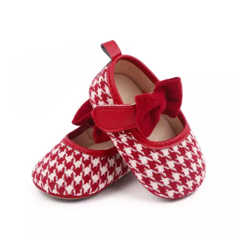 Sepatu Bayi Perempuan Anti Slip- Sepatu Prewalker Baby Fashion S1248