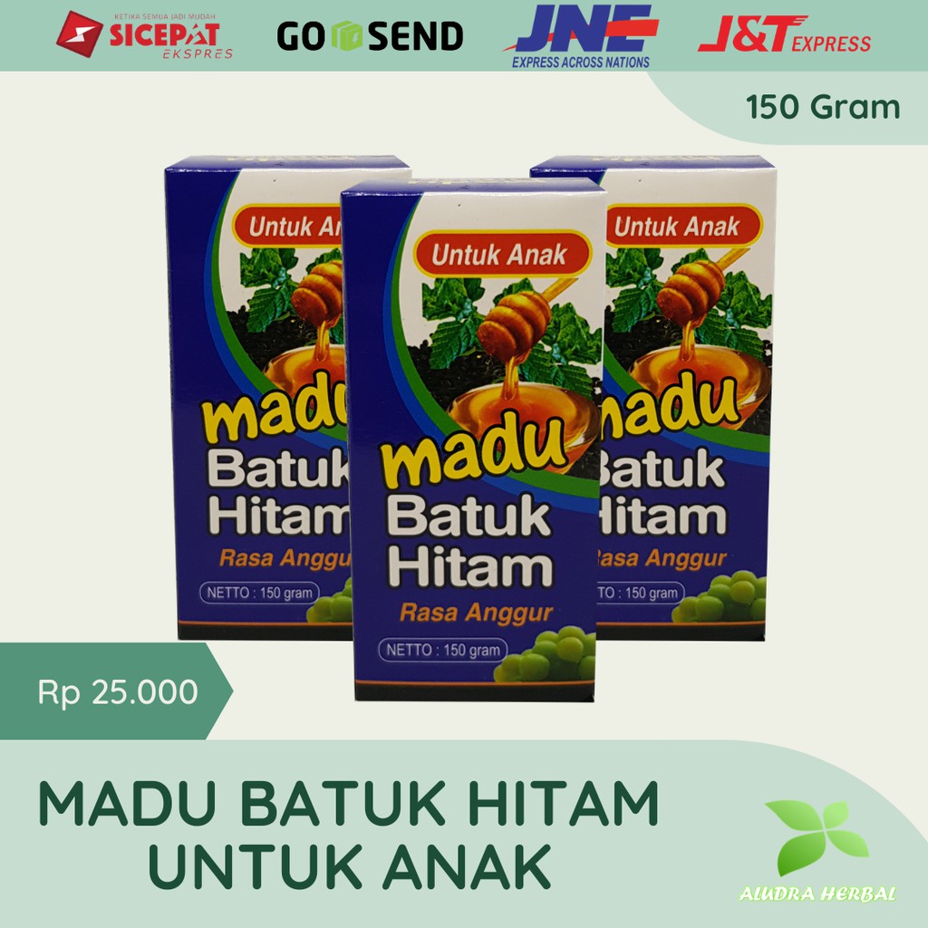 

Madu Batuk Anak Eliman Rasa Anggur Herbal Asli Original