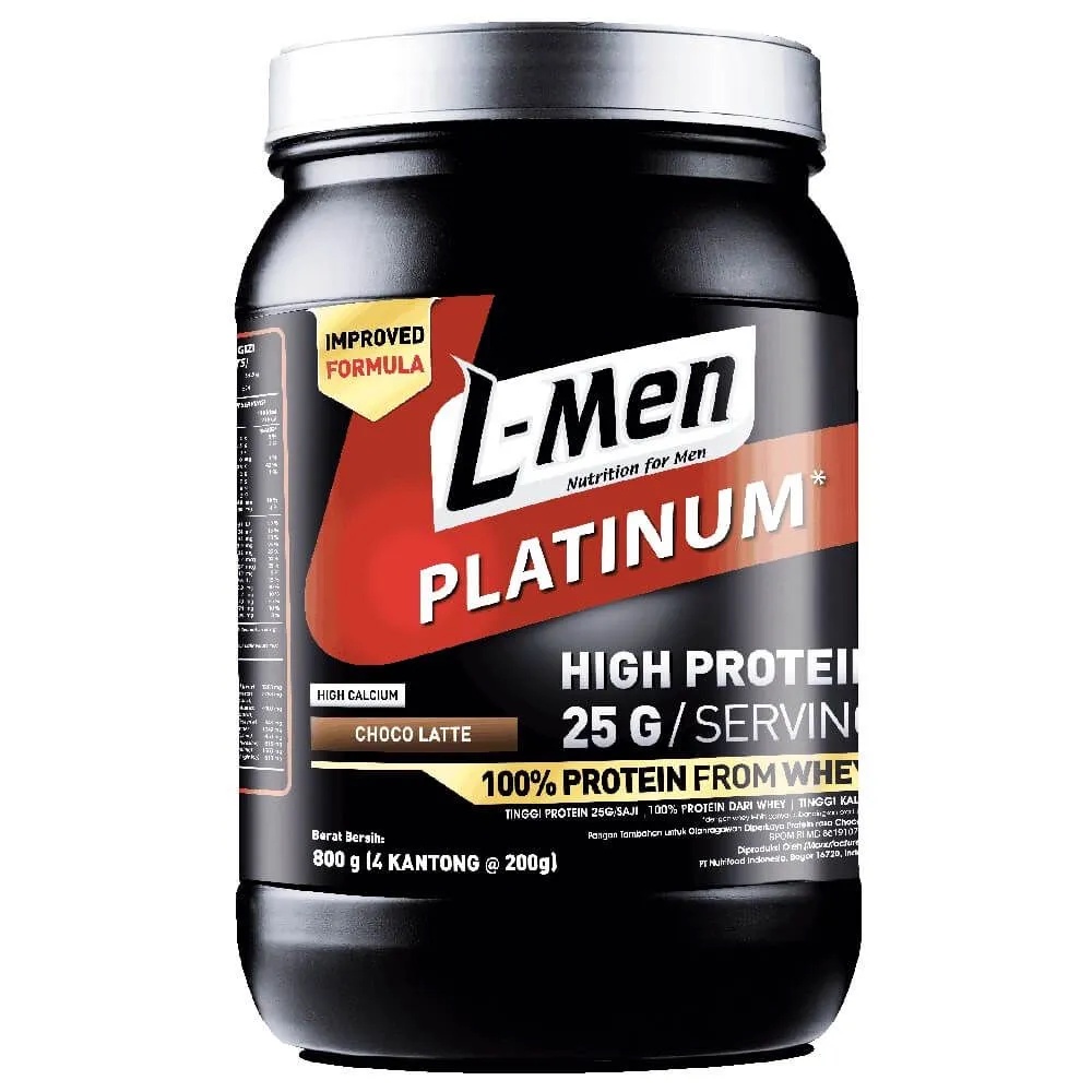 L-MEN PLATINUM / LMEN PLATINUM WHEY WITH ISOLATE - CHOCOLATE 800gr 800 gr