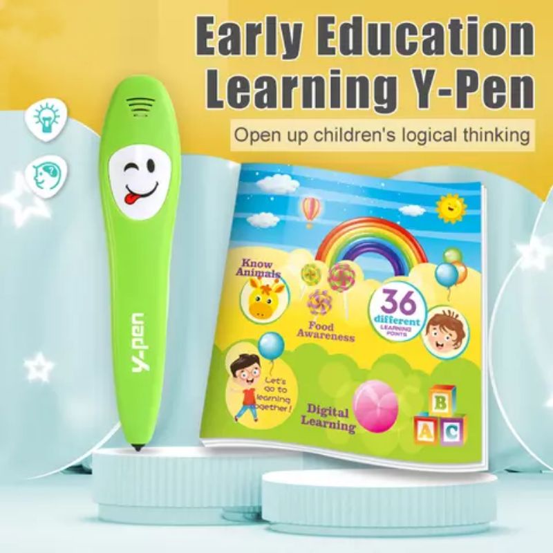 E-BOOK EBOOK LEARNING ENGLISH WORDS Talking Pen interactive Pen Pulpen bicara Buku kreativitas anak 