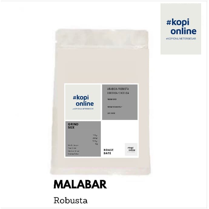 

ROBUSTA MALABAR 250GR/KOPI/COFFEE