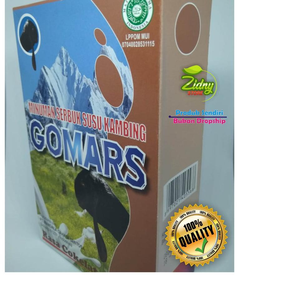 

HBW Susu kambing Etawa Gomars Rasa coklat