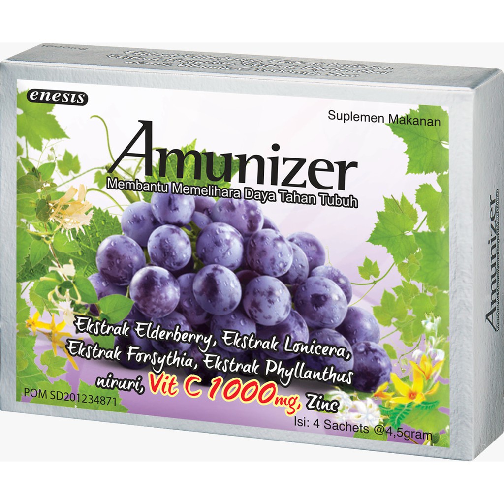 

AMUNIZER ISI 4 SACHET 4,5GR / VITAMIN C