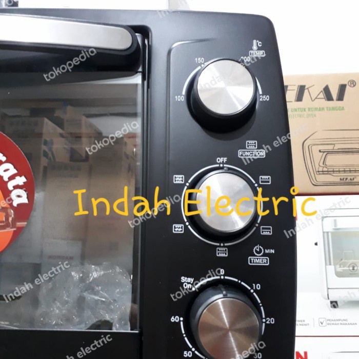 COSMOS Oven Listrik 19 Liter with Rotisserie CO 9919 R - Garansi Resmi 1 Tahun