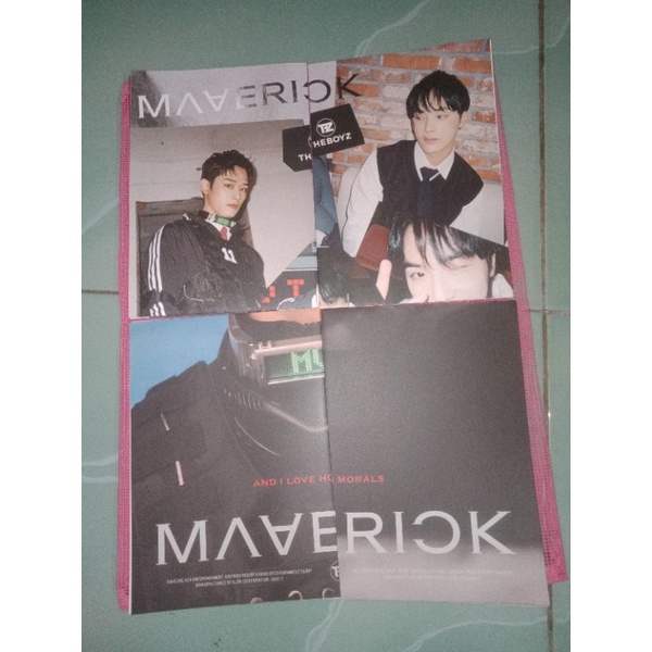 The Boyz Maverick Poster Juyeon Sunwoo Eric Haknyeon