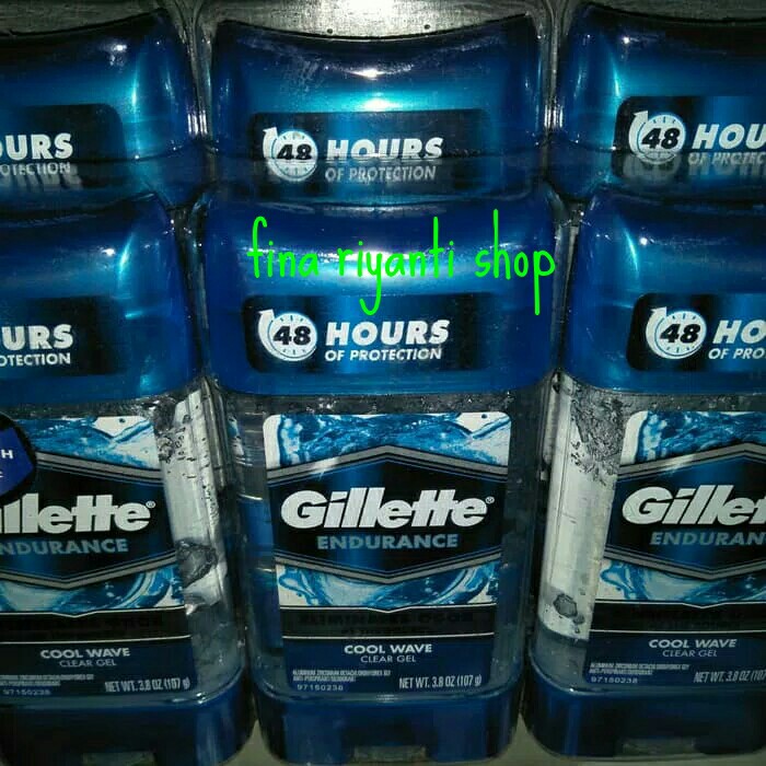 Gillette Endurance Cool Wave Clear Gel Deodorant