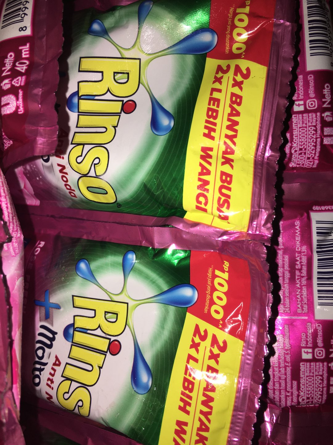 Rinso Molto Cair...anti Noda Isi 12 Pcs