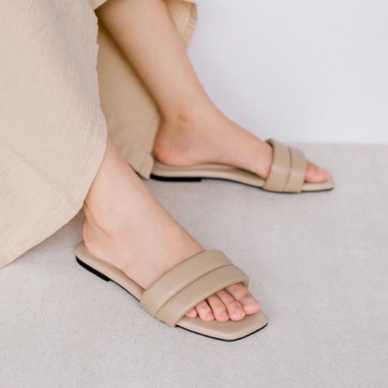 NACODRI - NARA  flat sandal wanita || sandal teplek