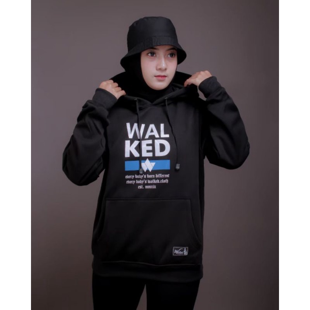 WALKED Original Sweater Pria Hoodie Distro Sablon - jaket switer