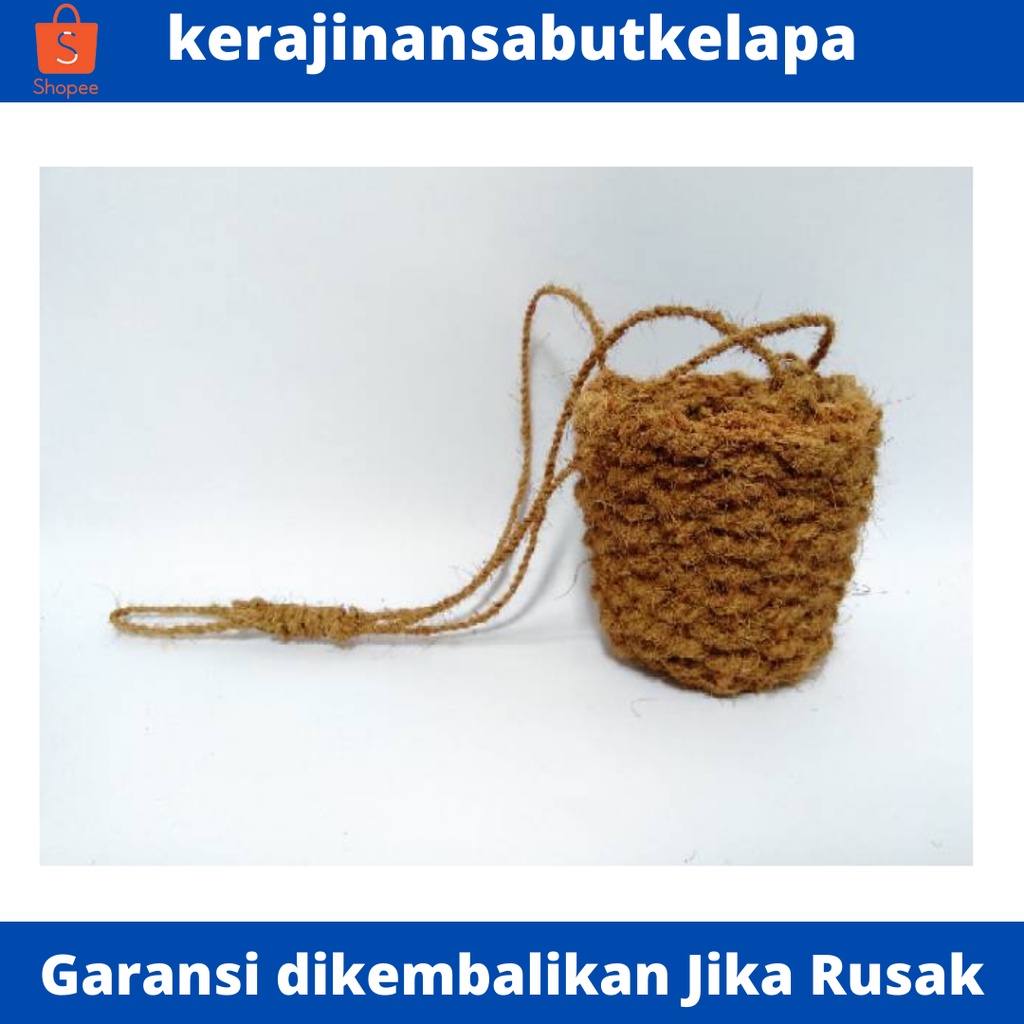 pot anggrek gantung / pot anggrek sabut kelapa / pot tanaman anggrek