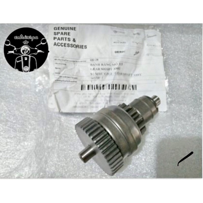 pinion roda gigi motor starter piaggio zip liberty 100