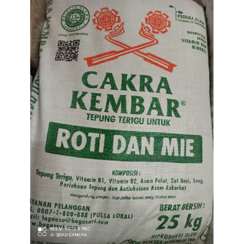 

Tepung Terigu Cakra 1 kg (Repack)