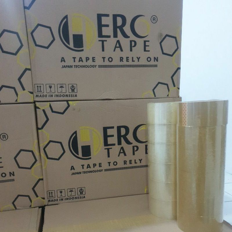 

READY STOK LAKBAN MERK HEROTAPE 48MM X 90 YARD TEBAL