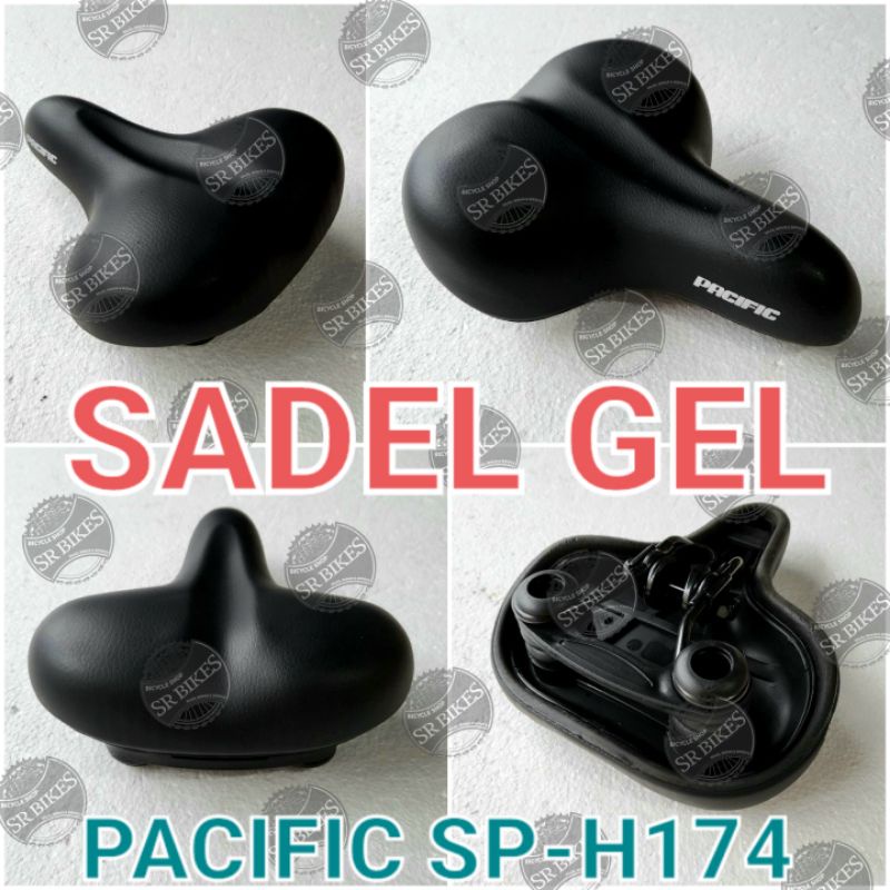 Sadel Jok GEL Sepeda Lipat Minion CTB MTB. PER ELASTOMER. PACIFIC