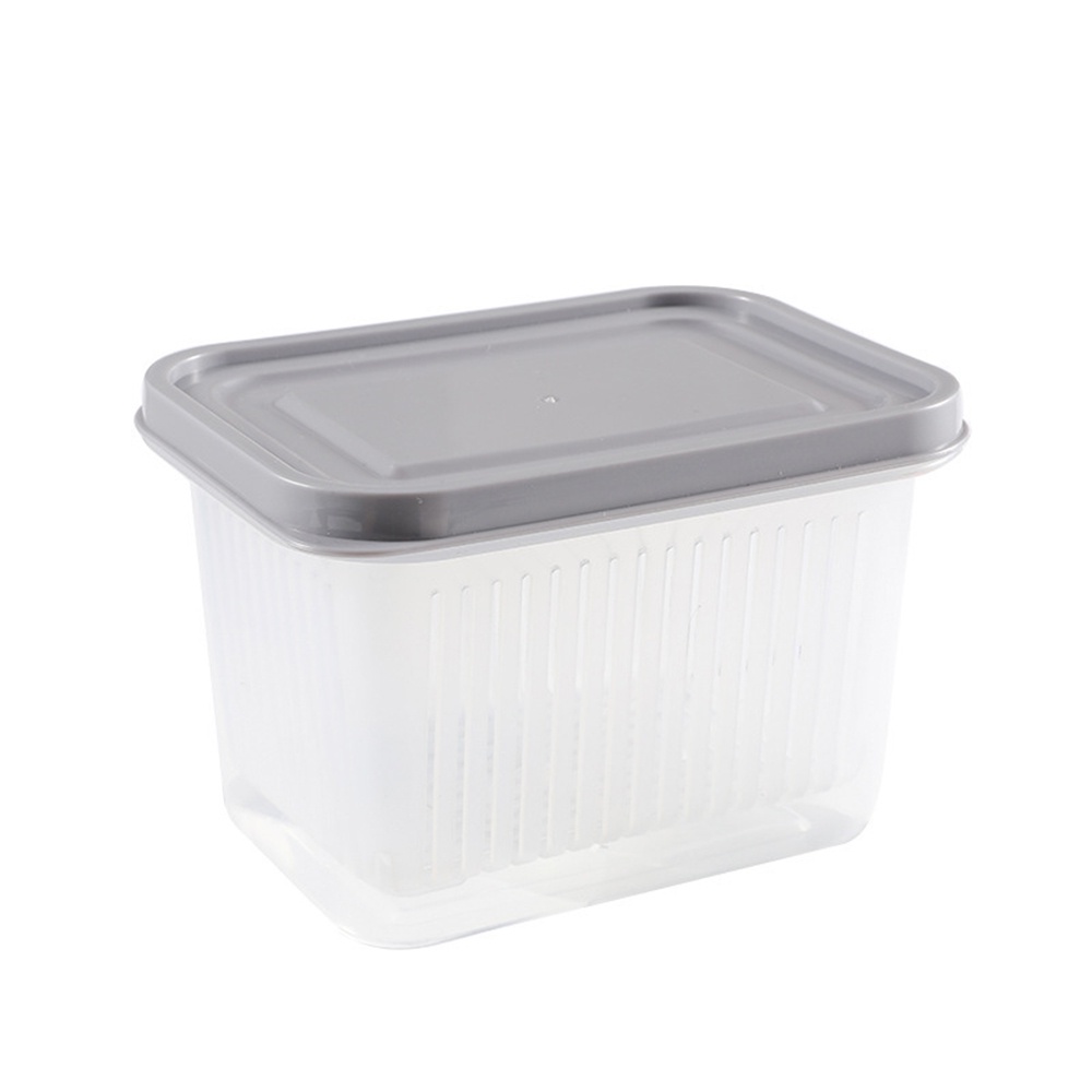New Double-layer Fresh-keeping Drain Storage Box | Home Kitchen Vegetable and Fruit Basket
