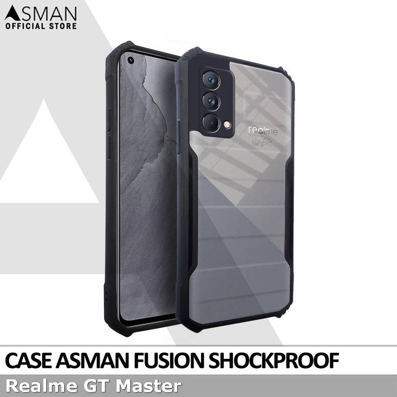 Asman Fusion Realme GT master Case Premium Amor Acrylic