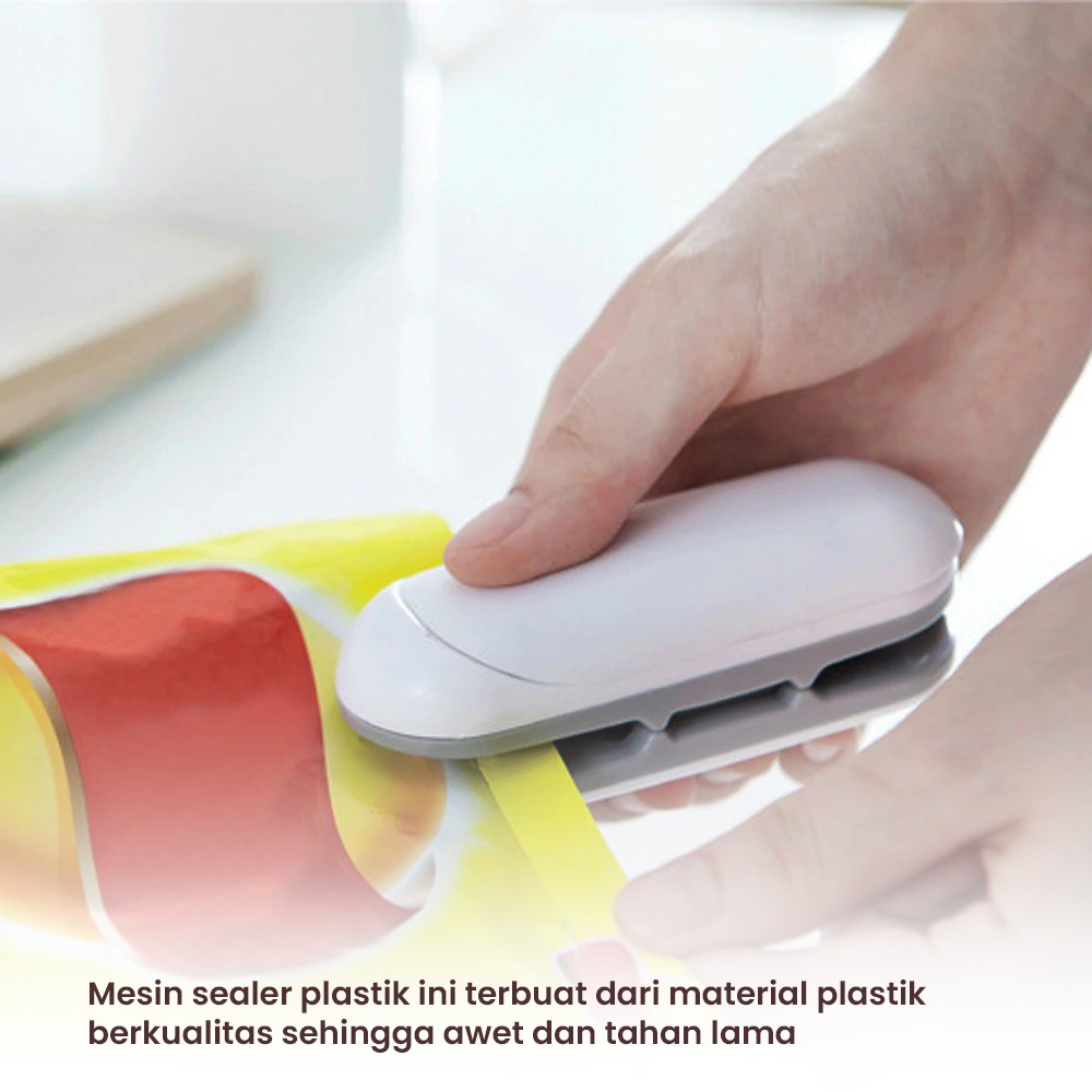 Hand Mini Sealer Plastik Portable Sealing Machine 20 W