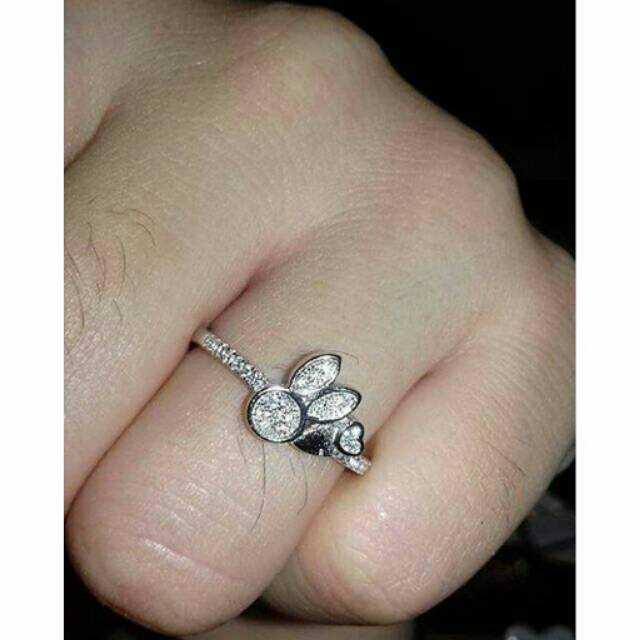 Cincin Perak Asli 925 lapis mas