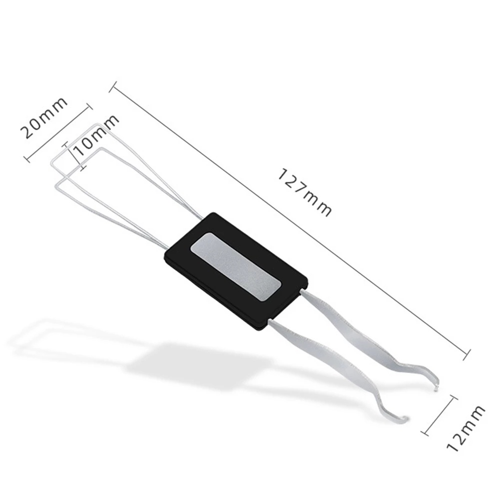 Alat Pencabut Tombol Keyboard Mekanik Universal Tahan Lama Warna Hitam