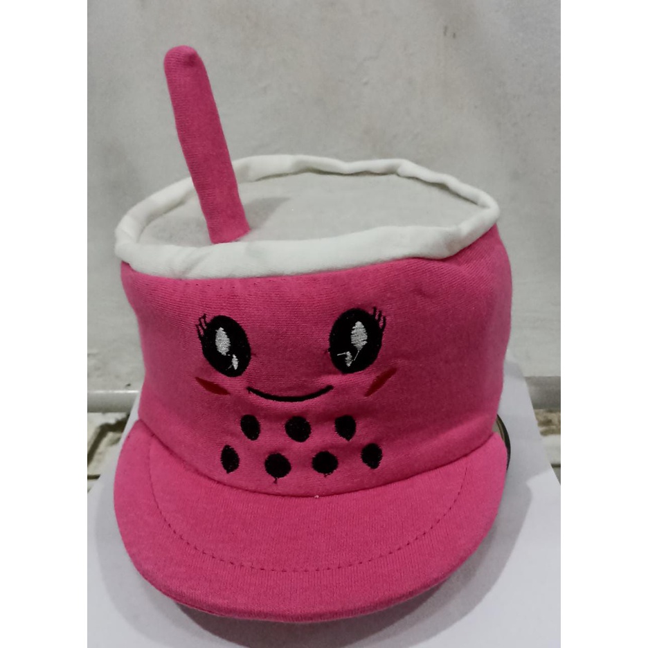 TOPI BONEKA ANAK KARAKTER  BOBA 0-3 TAHUN/TOPI/KARTUN/BONEKA/TAS ANAK SEKOLAH PEREMPUAN/TAS ANAK SEKOLAH TK