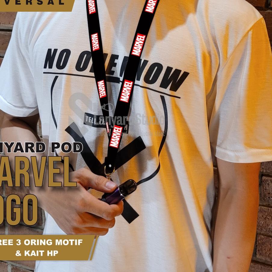 

Ready Stok/5.5 STOK READY/HARGA GROSIR >>/STAR BRANDS/Original Lanyard PODS Gantungan Pods Tali Gantungan HP Motif MARVEL FREE 3 Oring Kait HP & Bonus GANCI ゲ