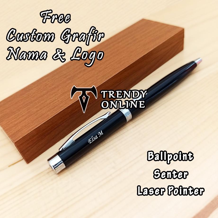 

Siap Kirim.. Pulpen Multifungsi FREE GRAFIR Cetak Nama, Pulpen 3in1 Menulis, Laser Pointer, Senter, Pen 3 in 1, Pulpen Presentasi