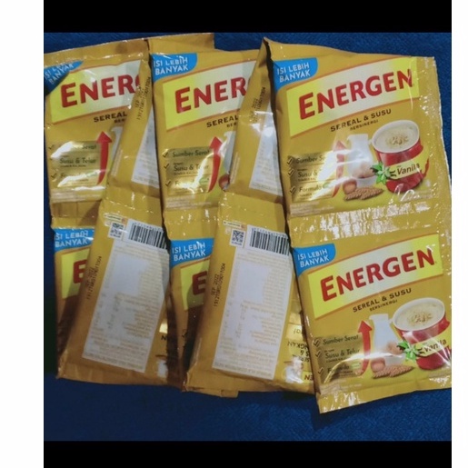 

Energen Rasa Vanilla Sachet - 1 Renceng Isi 10 PCS