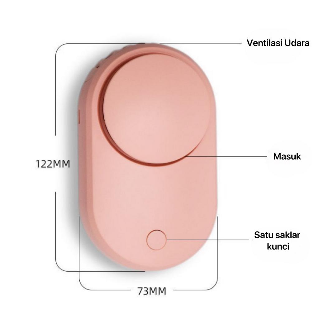Kipas pendingin dengan colokan USB untuk mengeringkan riasan dengan cepat