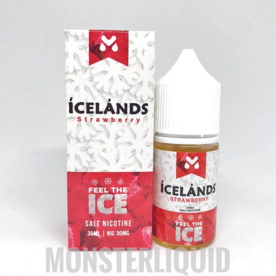 SALT ICELANDS STRAWBERRY ICE BY MOVE JUICE 30MG 30ML