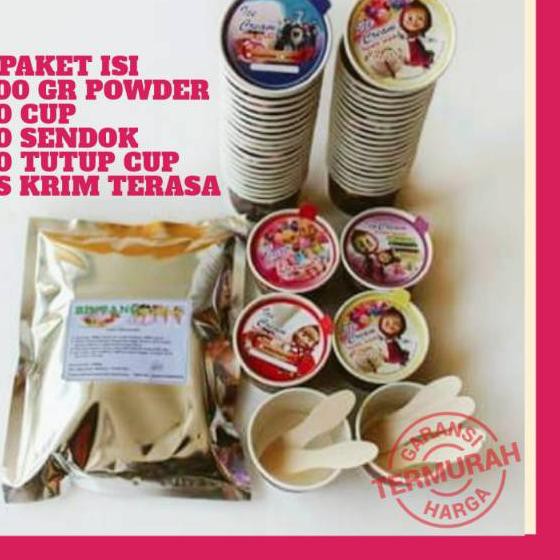 

TERLAKU,,!! PAKET BUBUK ES KRIM MURAH / USAHA ICE CREAM MURAH [0F3]