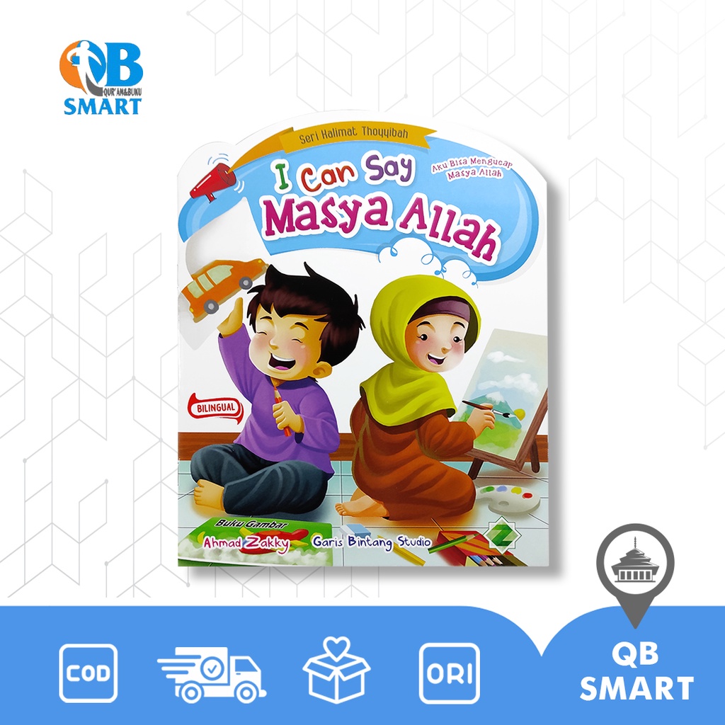 BUKU ANAK ISLAMI BUKU CERITA ANAK TK PAUD ISLAMI I CAN SAY MASYA ALLAH